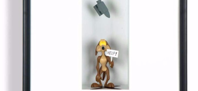 Marks the spot - 55 x 71 cm - Shadow box