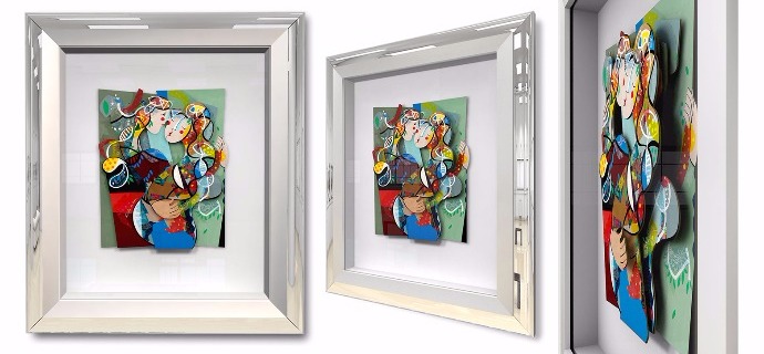 L'unité des sens - 8,2" x 11" - Work on paper 3D