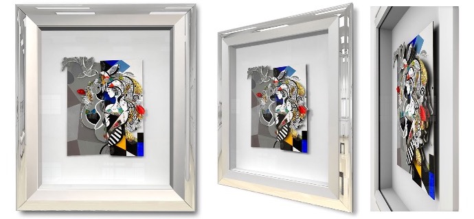 Fil conducteur invisible - 8,2" x 11" - Work on paper 3D