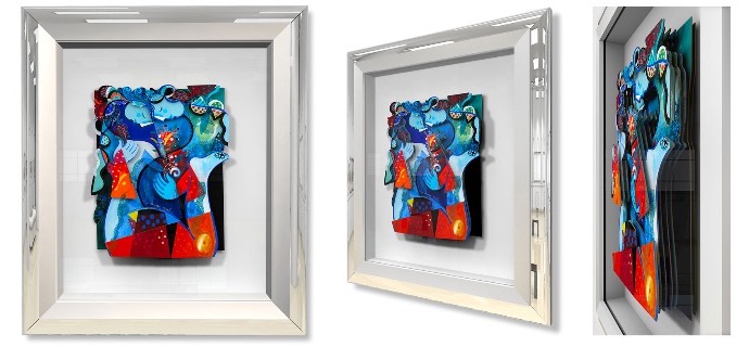 Un mariage royal - 8,2" x 11" - Work on paper 3D