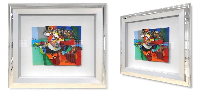 Le voyage astral - 8,2" x 11" - Work on paper 3D