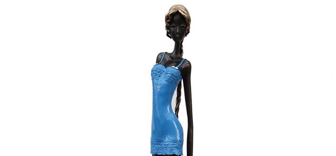 Grace - 40" - Bronze sculpture, unique work