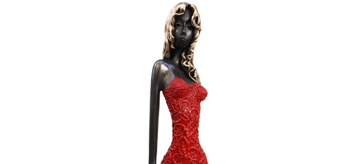 Aimée - SOLD OUT - 39" - Bronze sculpture,