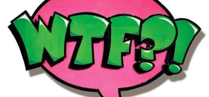 Wtf - 27" x 39" - Sculpture metal in 3D