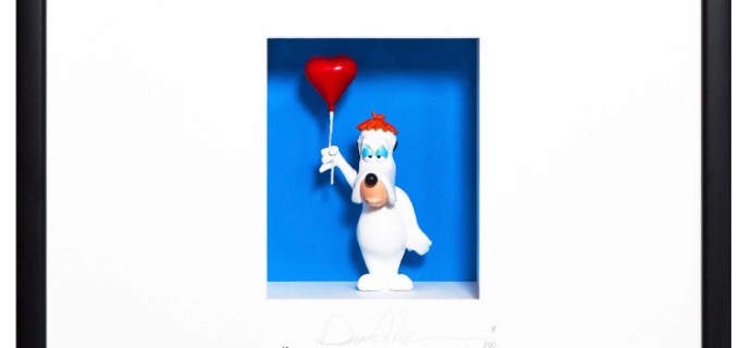 I'm smiling on the inside - 51 x 51 cm - Shadow Box