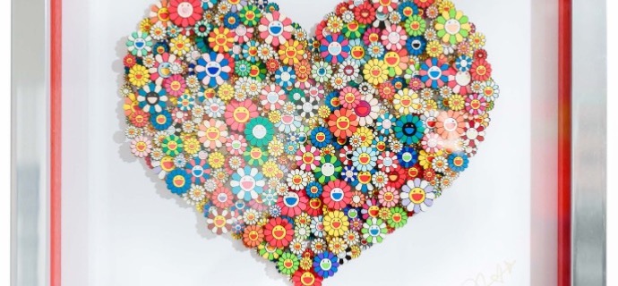 I love Manga - 87 x 73 cm - papercut 3D