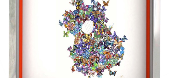 Making beautiful music - 56 x 41 cm - papercut 3D