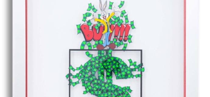 Thinking outside the box - Buy - 53 x 38 cm - papercut 3D