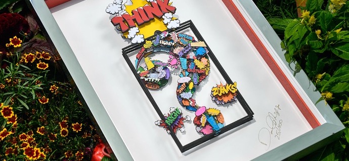 Thinking Comics - 50 x 35 cm - papercut 3D