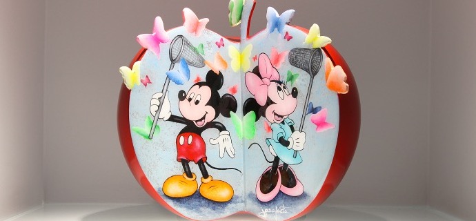 Mickey and Minnie - SOLD OUT - 22 cm - Sculpture en céramique