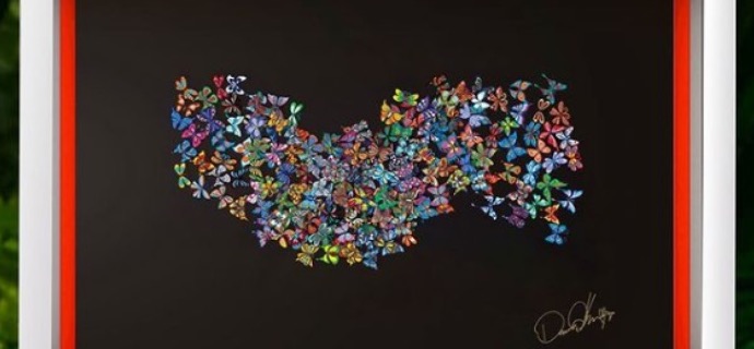 Passing with flying colors - 50 x 35  cm - Oeuvre sur papier en 3D