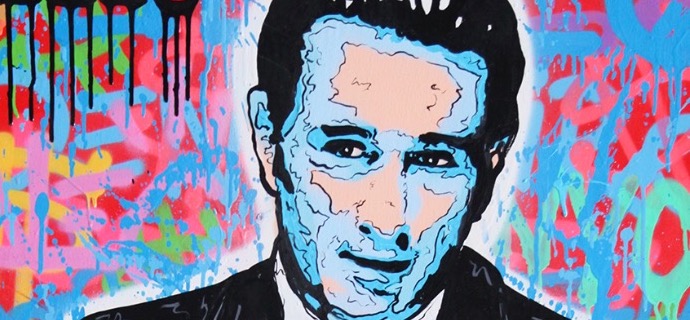 De Niro Icon - 132 x 76 cm - Technique mixte sur toile