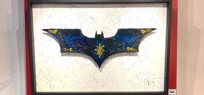 Gotham - 120 x 80 cm - Plumes et dessin