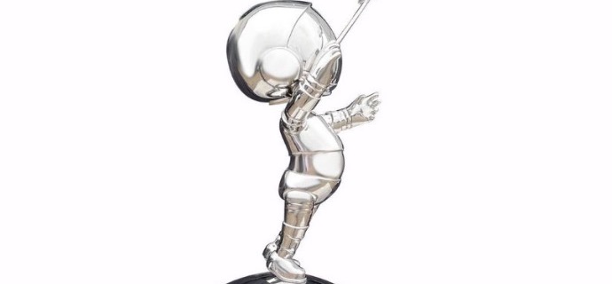 Star Orchestra - Sculpture en inox poli miroir - 70 cm