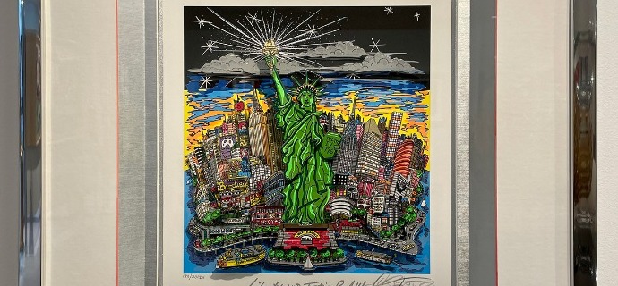 Liberty and Justice for All - 28 x 30 cm - Sérigraphie 3D