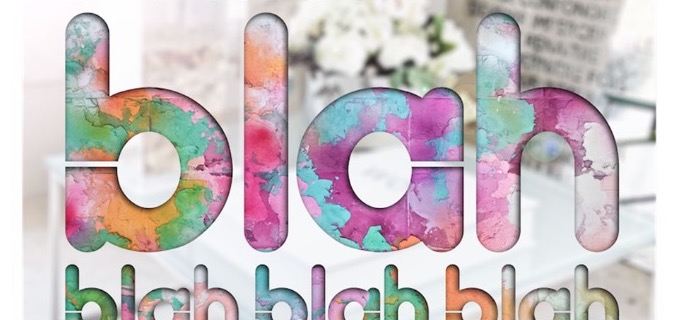 Blah Blah Blah - Mixed media & metal laser cut - 39" x 47"