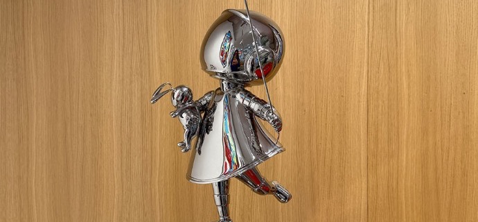 Astro Girl run - polished stainless steel - 20" inch