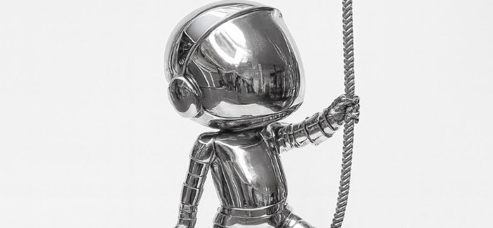 Astrorope - polished stainless steel - 47" inch