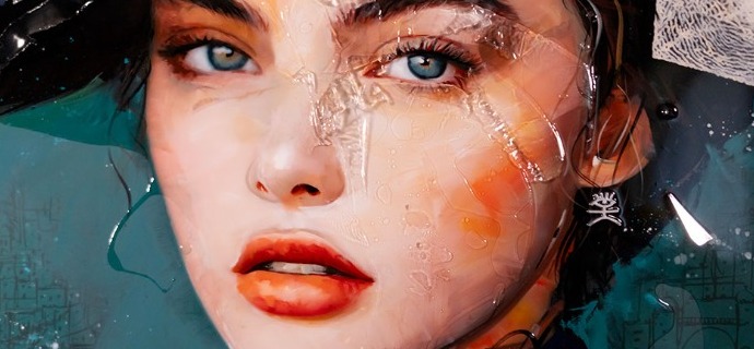 Rotterdam - 100 x 75 cm - Techniques Mixtes